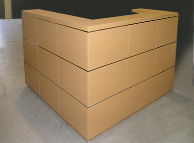 Banco cassa in pelle