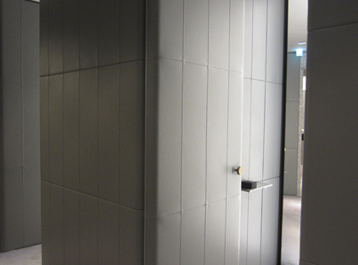 Pareti camerino in pelle